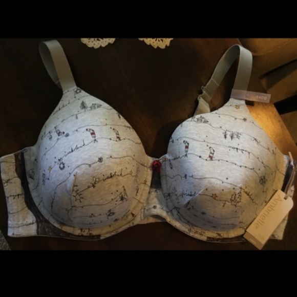 Ambrielle Winter Wonderland Bra Woman's~44DD - Picture 5 of 5